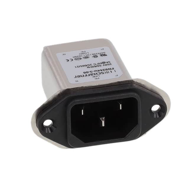 FN9244U-3-06 Schaffner EMC Inc.  Módulos de entrada de energía (PEM)